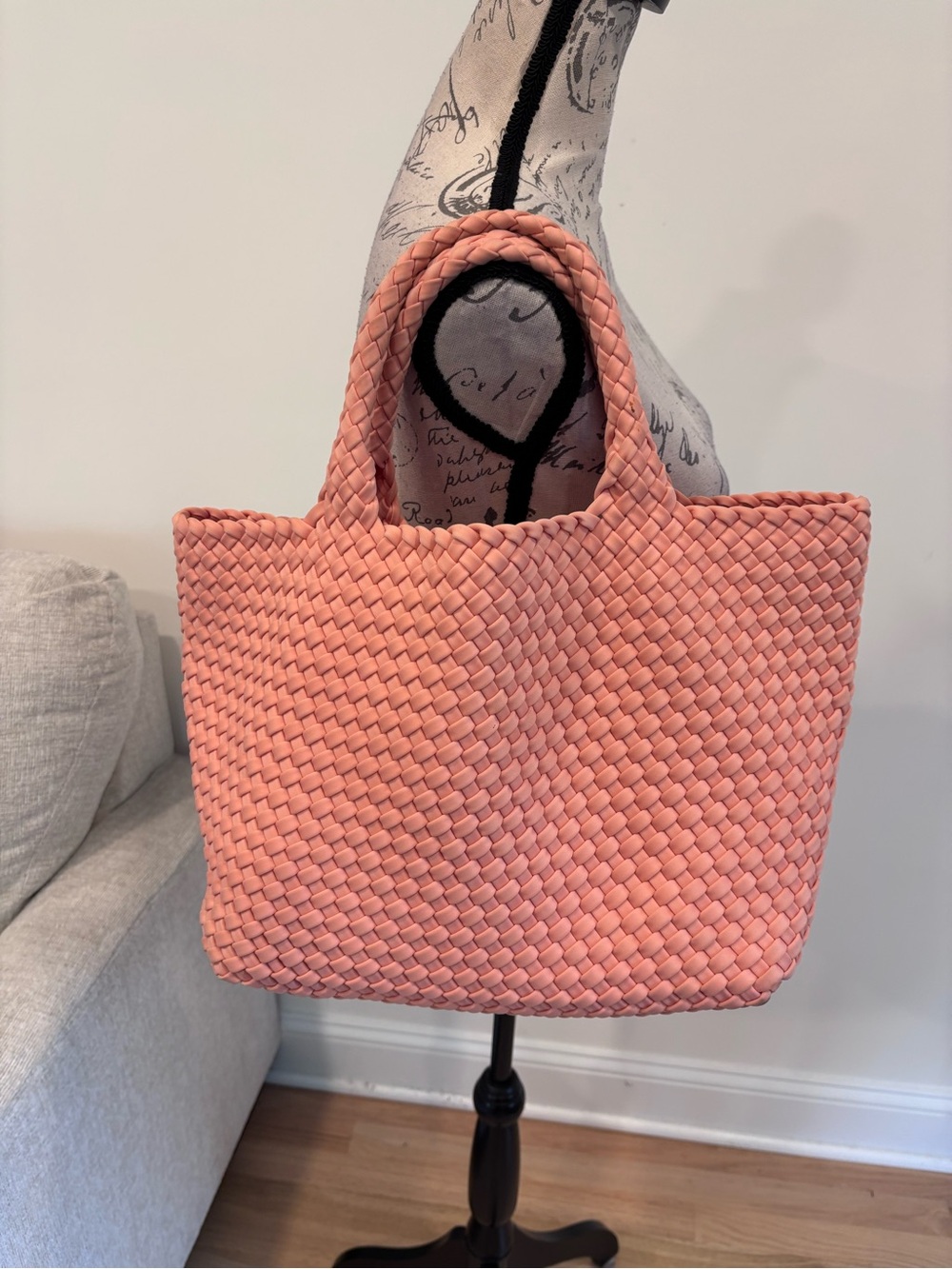 Naghedi St. Barths Medium neoprene Tote in "dusk"